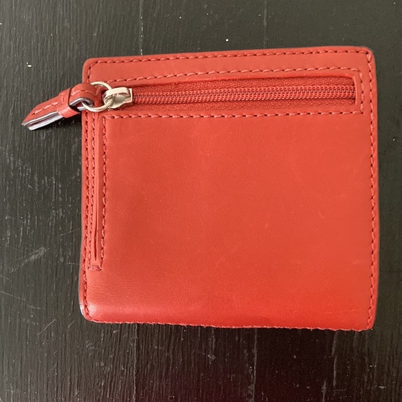 COACH Orange Wallet Billfold - Picture 6 of 11